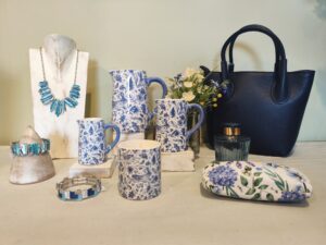 Flora Gifts items in the shop including gifts for the home and garden, and Fashion and Jewellery